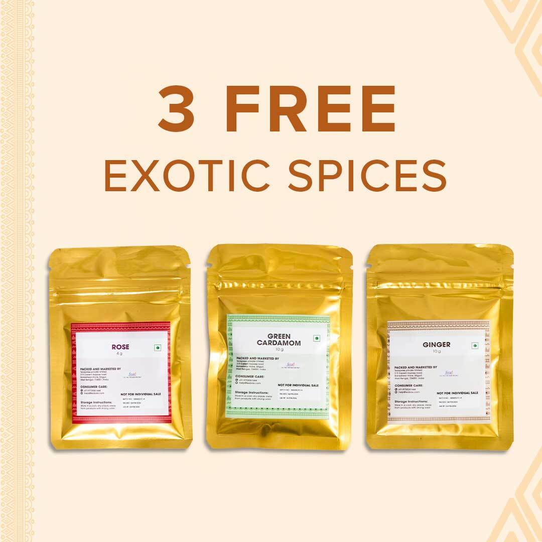 3 Free Exotic Spices