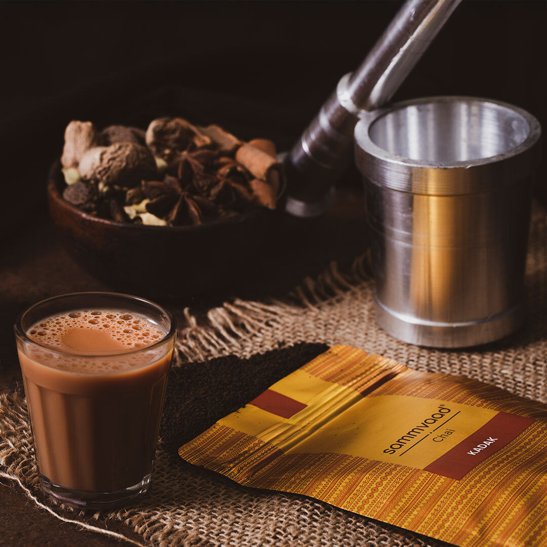 Sammvaad Kadak Chai (1Kg) + 3 Free Spices