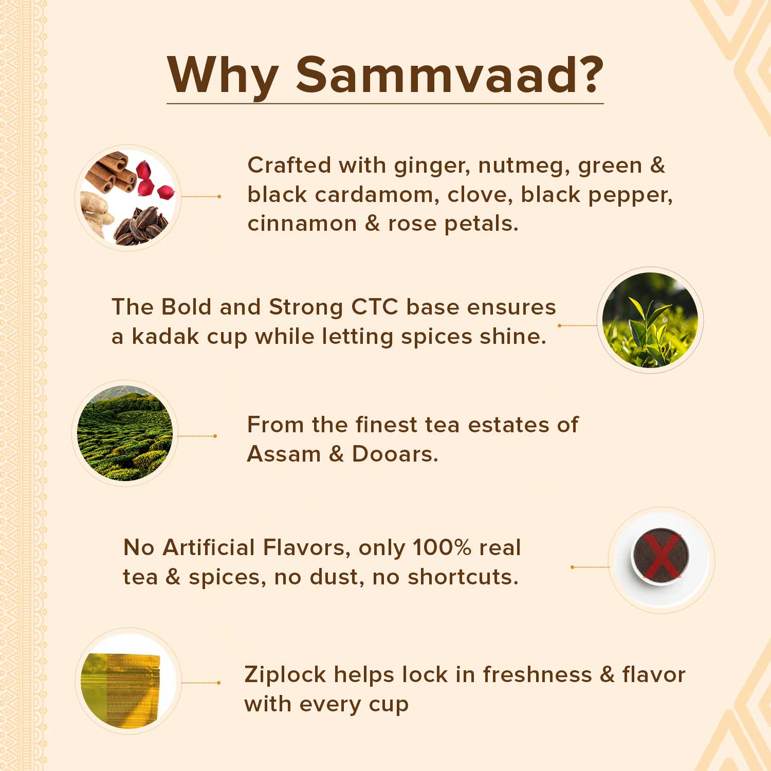 Sammvaad Masala Chai (250g)
