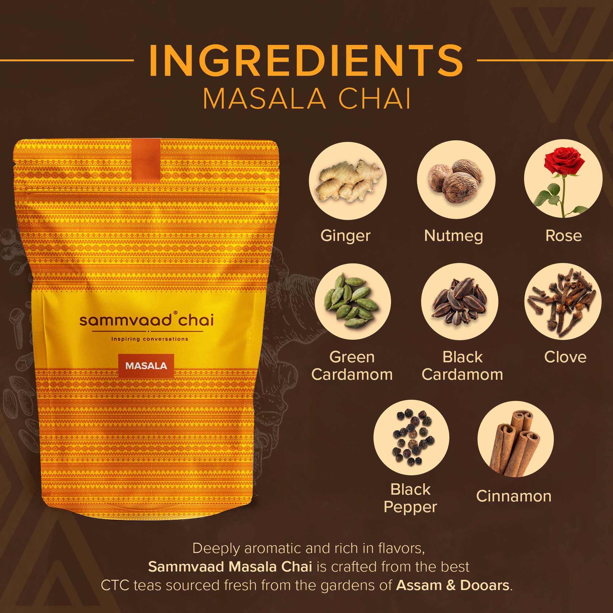 Sammvaad Masala Chai (250g)